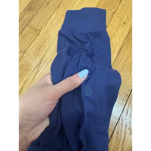 Lululemon size 8 ready to rulu joggers navy blue joggers lulu everyday pants - Picture 6 of 8